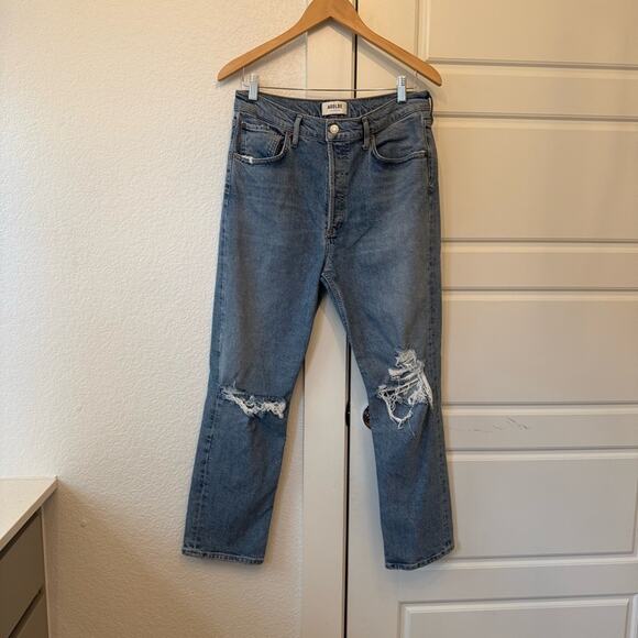 Agolde Riley Jeans Whiplash - Picture 3 of 7